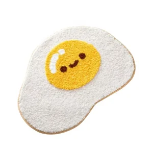 Cute Quilted Bath Carpet Mat Non Slip Soft Super Absorbent Plush Canvas 45x65cm