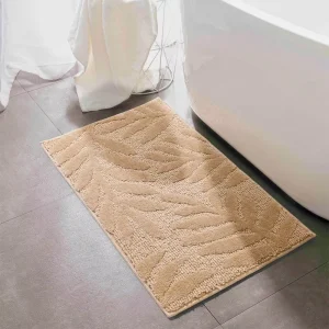 DADA Soft Chenille Microfiber Machine Made Bathroom Rug TPE Backing Absorbent Quick Dry Carpet Washable Bath Floor Mat