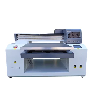 DAHAO Full-Automatic 3 Nozzle UV Flatbed Leather Printer with Refillable Ink Tank for Card Plastic Acrylic Wood Board