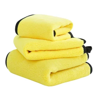 DCHOA Car Wrapping Tools Microfiber Cleaning Cloth Premium Soft Towel Wash Super Absorbent Detailing Drying Car Towel