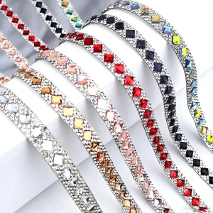 DIY Self-Adhesive Glass Rhinestone Trimming Phone Gift Box Decorations Versatile Use Garments Shoes Bags