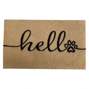 DIY UV Printing Plain Blank Coconut Coco Coir Door Mats Artificial Coco Doormat Polyester