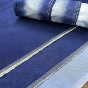 DK-INDIGO Stretch Woven Yarn Dyed Twill Denim Fabric Roll for Boys Girls Clothing Home Textile Use