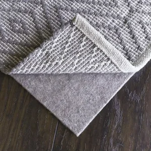 DONGWO Non Slip Rug Pad for Hardwood and Laminate Flooring Easy to Trim Use Under Carpet Rug Pad for Floor Protection