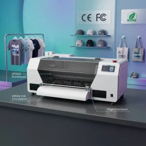 DTF Printer A3 XP600 Versatile Direct to Film Transfer Printer for Cotton Polyester Leather Fabric Printing Solution
