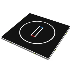 DWF 3m X 3m PVC Inflatable Gymnastics Wrestling Mat 10mm Foldable Moisture Proof Air Track Jiu Jitsu BJJ MMA Yoga