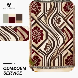 Daily Use Jacquard Woven Tapestry Poly Cotton Household Wall Decor