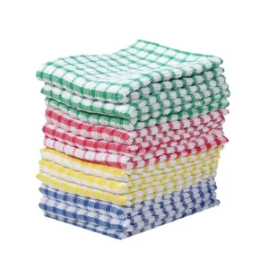 Daily Use Plain Square Classic 75% Cotton 25% Polyester 38x60cm 70g Eco-Friendly Kitchen Towel