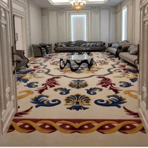 Decorative 100% Wool Hand Tufted Carpet Custom Wool Carpet Tufting Carpets for Living Room Rugs