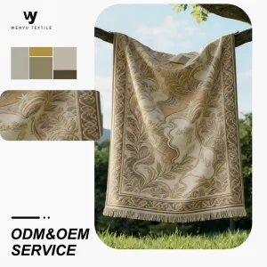Decorative Background Jacquard Tapestry Poly Cotton Wall Hanging