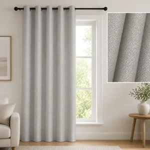 Decorative Curtain Fabric 100% Polyester with Soft Touch and Elegant Drape for Supply