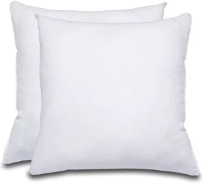 Decorative Pillow Insert Square 18×18 Sofa and Bed Pillow Microfiber Pillow