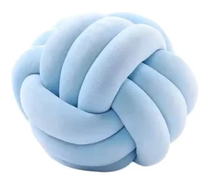Decorative Pillows Solid Knot Ball Throw Pillow Cushion Living Room Soft Velvet Knot Ball Throw Pillow