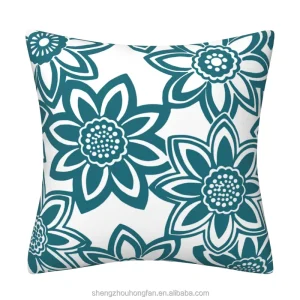 Decorative Throw Pillow Covers 18*18 Modern Simple Square Pillow Case Cushion Cover for Sofa Couch Farmhouse Living Room