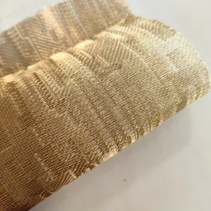 Decorative Woven Fine Metal Wire Mesh Fabric for Interiors Design