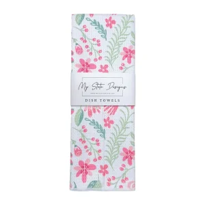 Decorative microfiber waffle kitchen towels tea towels ideal for bulk use in restaurants