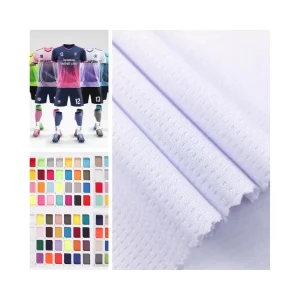 Delantex Anti Yellow 100% Polyester Mesh Fabric for Sublimation Breathable Quick Dry Lining Outdoor & Diapers Use