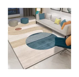 Delicate Washable Anti Fouling Wilton Carpet with Waterproof Wool-polyester Blend Living Room Carpets and Rugs