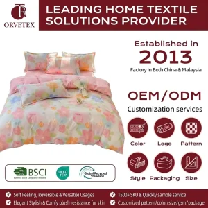 Designer Comfortable Soft Cute Bed Sheets with Printed Luxury Duvet Covers and Comforter Set