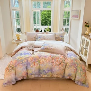 Designer Luxury Fashion Home Textile Four piece Bedding Set Luxury Minimalist Comforter Set Sale 4 Pecices