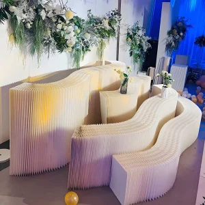 Dessert Table Stand Cake Display Rack Origami Display Stand Paper Display Stand Wedding Decoration