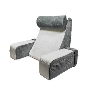 Detachable Multifunctional Pillow Bed Reading Sofa Cushion Crystal Velvet Slope Pillow Polyester