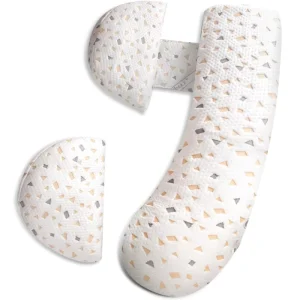 Detachable and Adjustable Maternity U Shape Pillows for Pregnant Women’s Back Legs Belly Hips Support