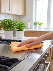 Diamond Fish Scale Towel Lint-Free Streak-Free for Glass & Kitchen Wiping