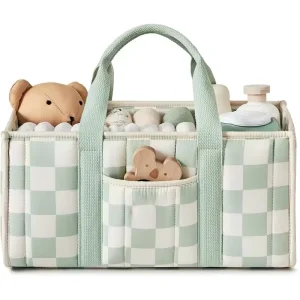 Diaper Caddy Organizer for Changing Table Storage Basket for Wipes Gift for Baby Shower Car Organizer Nursery Organizer