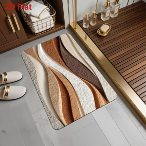 Diatom Mud Carpet Door Mat Bathroom Carpet And Floor Mat Suitable for Household Use Anti-Slip Soft And Easy to Clean