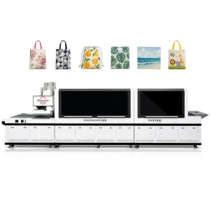 Digital Non Woven Shopping Bag Printer Retail Packaging Industry Fabric CMYK Color CE ISO Certified Equipment Supplier Factory