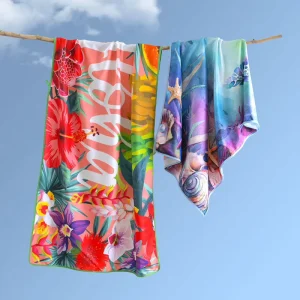 Digital Print Beach Towel Cotton Print Beach Towel
