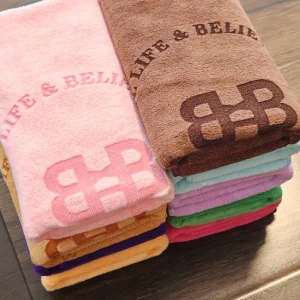 Digital Printed Microfiber Golf Weave Towel with Custom Logo Gym Towels