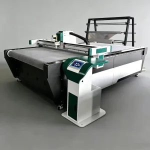 Digital Printed Polyester Microfiber Fabric Waterproof Breathable Die Digital Cutter Cut CNC Cutting Plotter With Auto Feeder