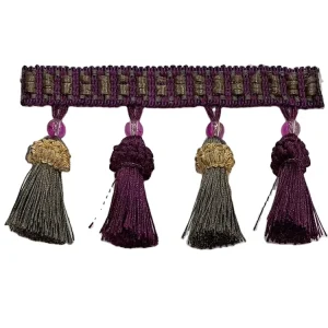 Direct Factory 8 CM Curtain Accessory Tassel Trim Fringe for Curtains Cushions Carpets Table Cloth Ready Made
