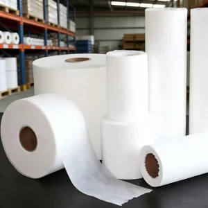 Direct Factory Material Nonwoven Fabric SMS Spunbond Nonwoven Fabric Wet Wipes Raw Material Spunlace Nonwoven Fabric
