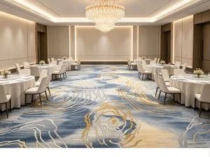 Direct Factory Polyester Banquet Carpet Slip Proof Wear Resistant Free Sample Customized for Hotel Contractor