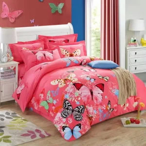 Direct Factory Price 100% Disperse Printed Polyester Microfiber Fabric Woven Bed Sheet Fabric Curtain