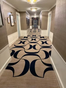 Direct Factory Printed Nylon Polypropylene Woven Carpet Roll Axminster Look High Pile Cut Pile Eco Friendly Bedrooms Dining