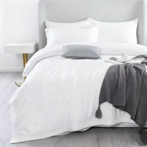 Direct Manufacturer Hotel Comforter Set 100% Cotton 300tc Thread Count Modern Style All Season Bedding Set