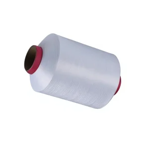 Direct Supply Synthetic Fiber 150D Bleached Polyester Low elasticity DTY Chenille Yarn XS003 Model Knitted Ribbons Jinjiang