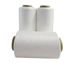 Directly Sale Cotton Like with Stretch 100% Polyester 32S Yarn for Knitting
