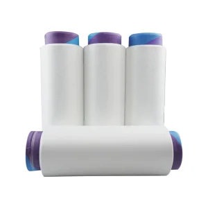 Directly Sale Cotton Like with Stretch 100% Polyester 32S Yarn for Knitting