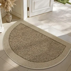 Dirt Resistant Non Slip Low Profile Tufted TPR Backing Washable Absorbent Entrance Mat for Front and Back Doors