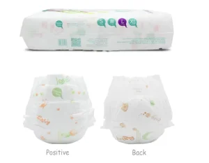 Disposable Baby Diapers with 3D Leak Prevention and Dry Surface Absorption PE Film Material Sizes S-XL