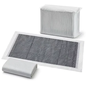 Disposable Bamboo Charcoal PE Potty Training Pads with Ultra Absorbent Core Odor Control Eco Friendly Leak Proof Design for Pets