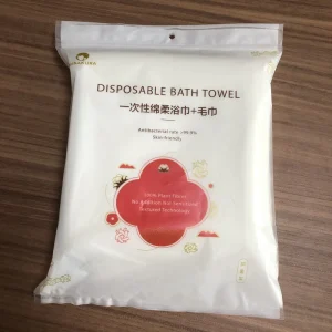 Disposable Cotton Bath Towel Portable Household Washcloth and Facecloth for Cleaning Water Absorption Beach Towel