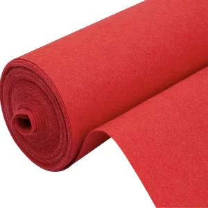 Disposable Exhibition Carpet Wedding Decorations Red Outdoor Carpet Church Red Mosque Carpet Event Plain Runner Carpets