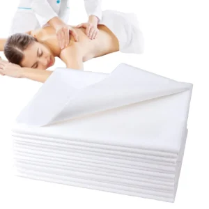 Disposable Fitted Sheets for Spa Beauty Salon and Hospital Use Waterproof Pink Massage Bed Covers Flat Sheet Type