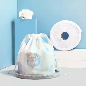 Disposable Interfold Hand Face Towel Biodegradable Cotton Tissue Soft Facial Towel